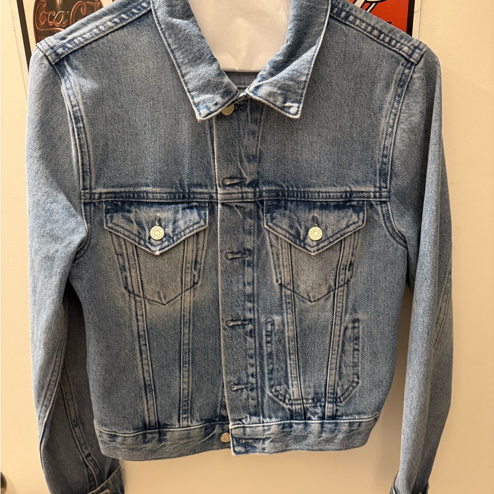 ACNE Studios cropped Jean Jacket